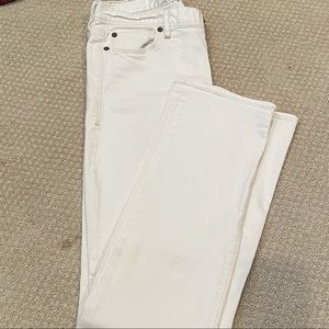 Madewell White Jeans